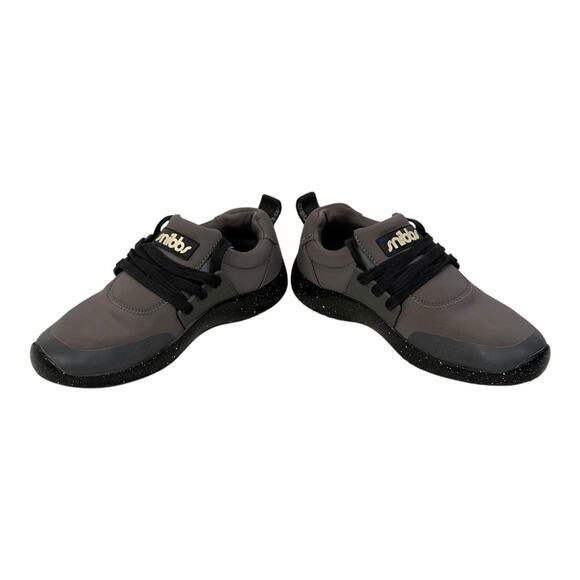 Snibbs Spacecloud 2.0 Shoes Womens 7 Grey Black Charcoal Lace Up Work Sneaker - Picture 8 of 11